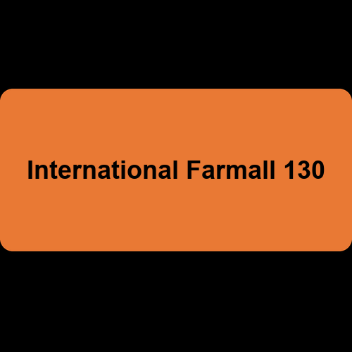 International Farmall 130
